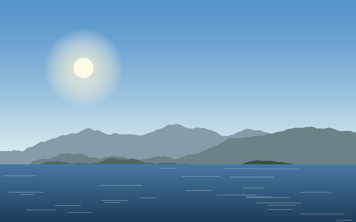 Landschaftsillustration
