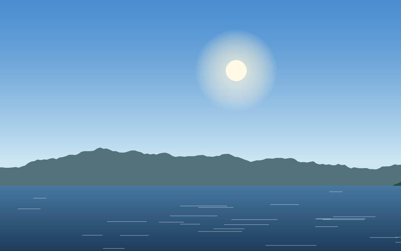 Landschapsillustratie
