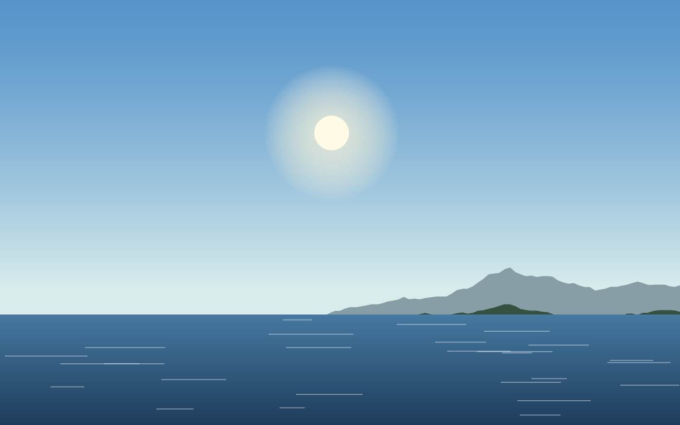 Landschaftsillustration