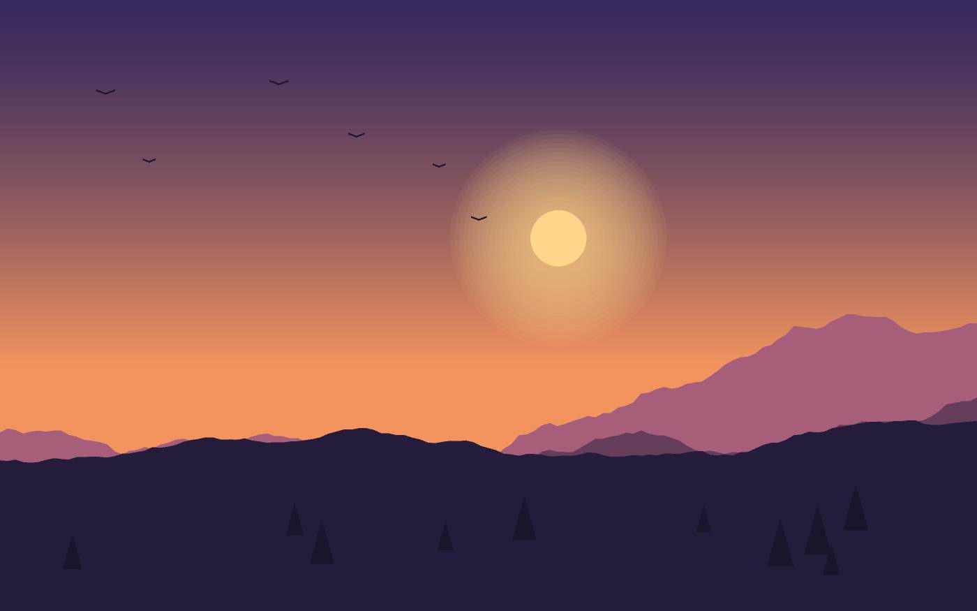 Landskabsillustration