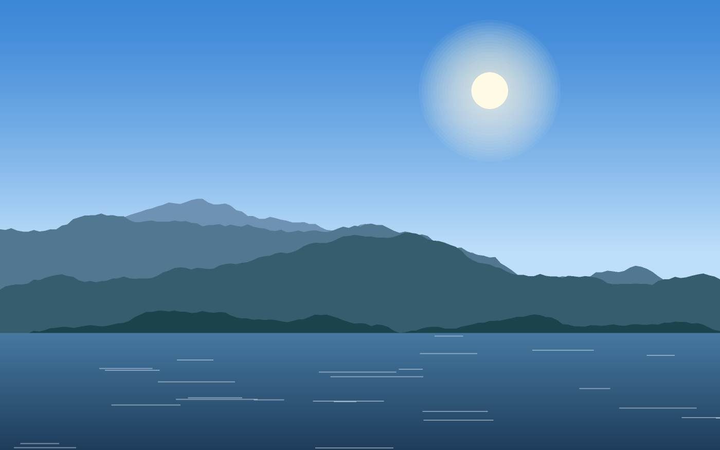 Landskabsillustration