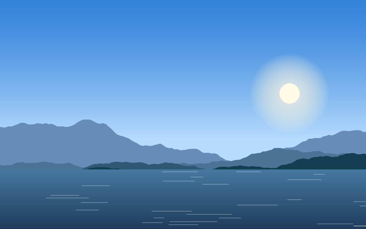 Ilustración de un paisaje