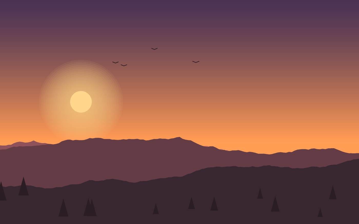 Illustration de paysage