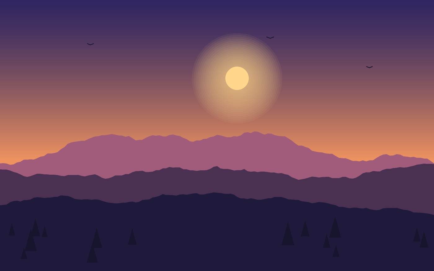 Illustration de paysage