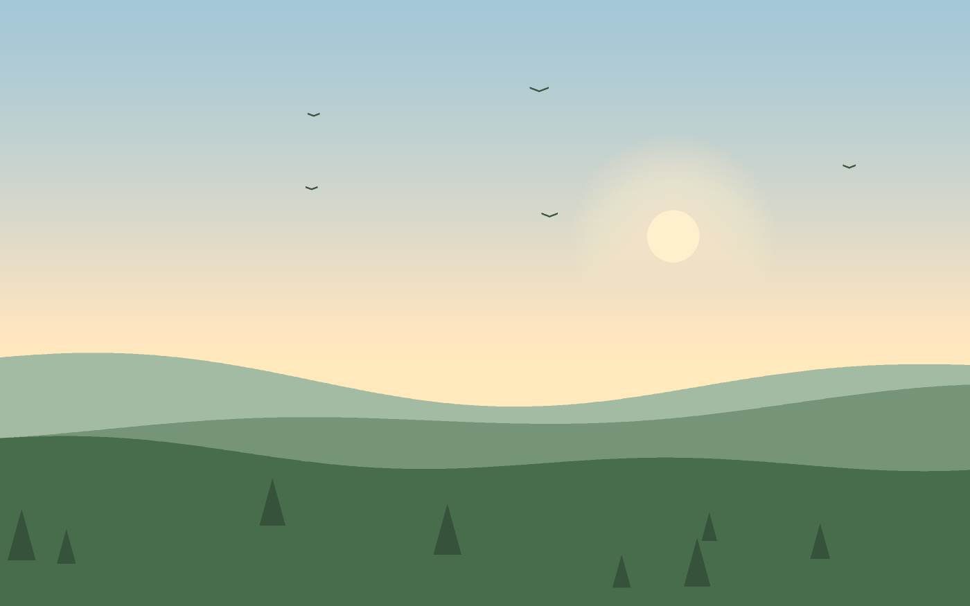 Ilustracja krajobrazu