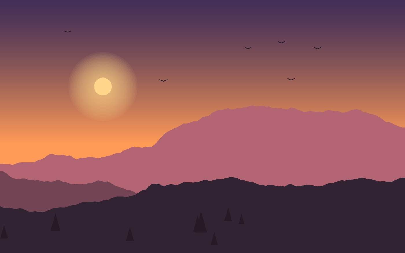 Landskapsillustration