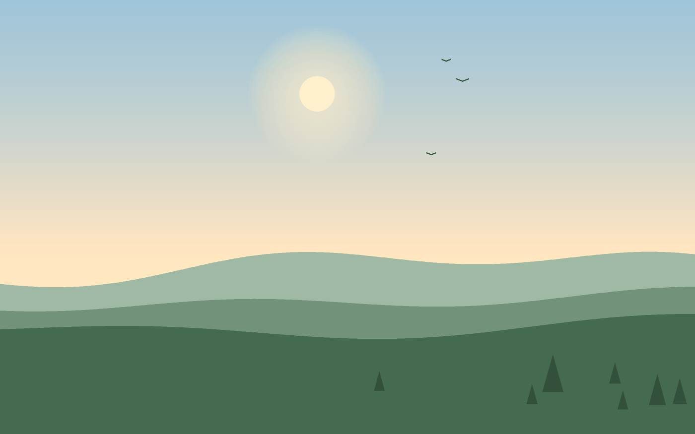 Landskapsillustration