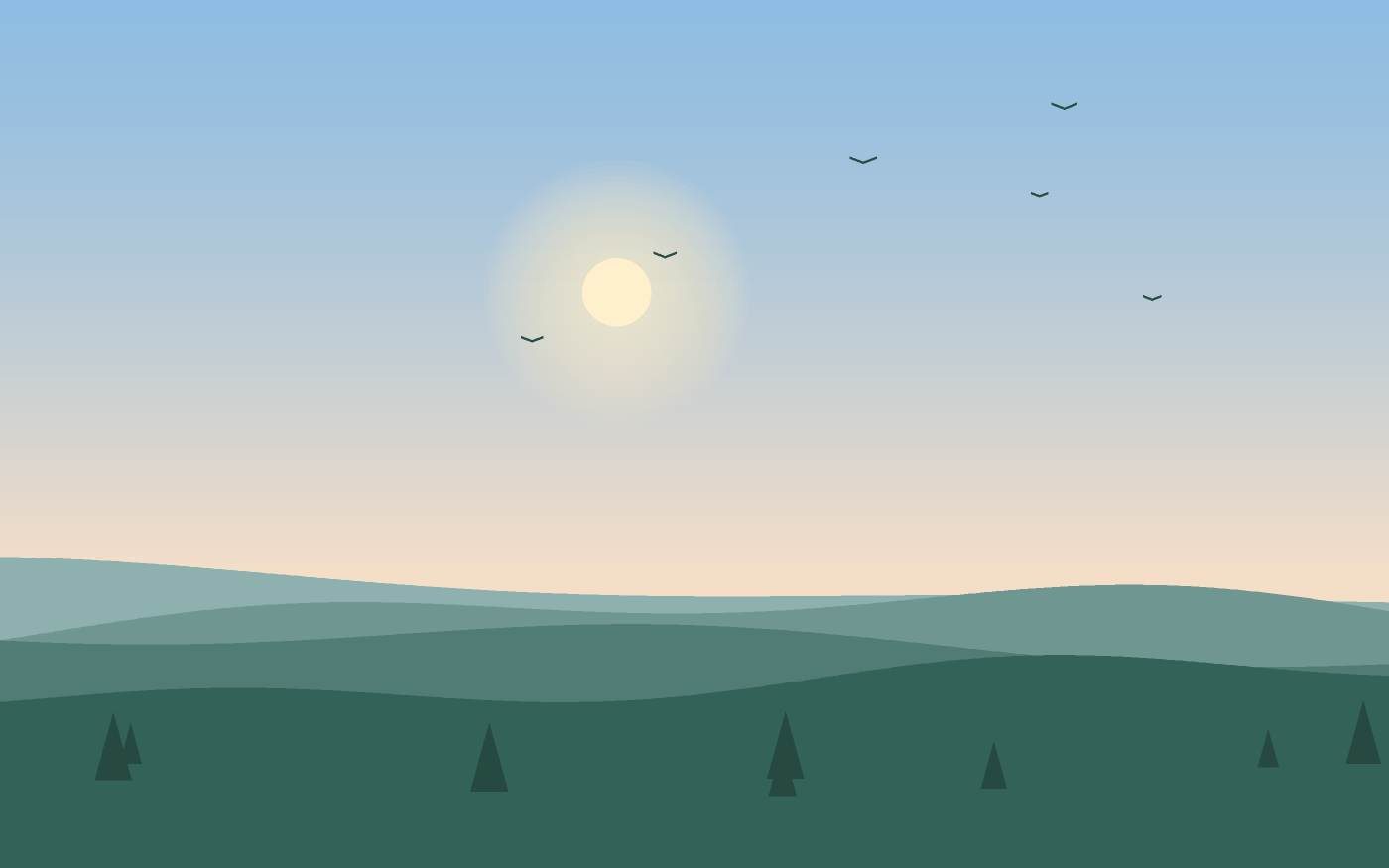 Landskapsillustration