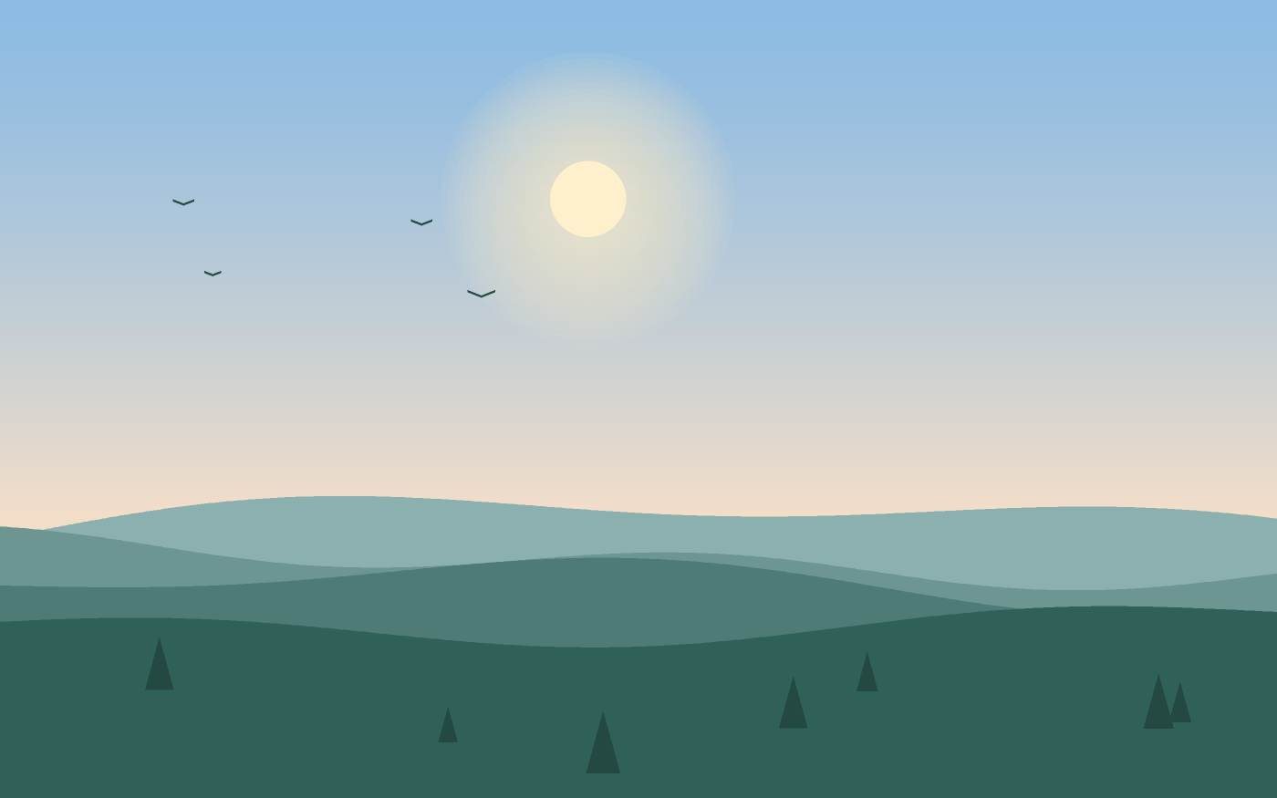 Landscape illustration