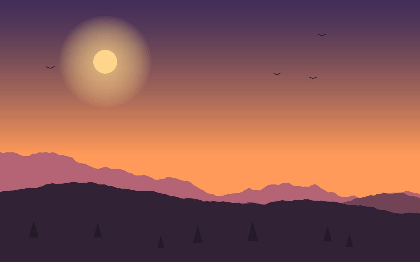 Landscape illustration